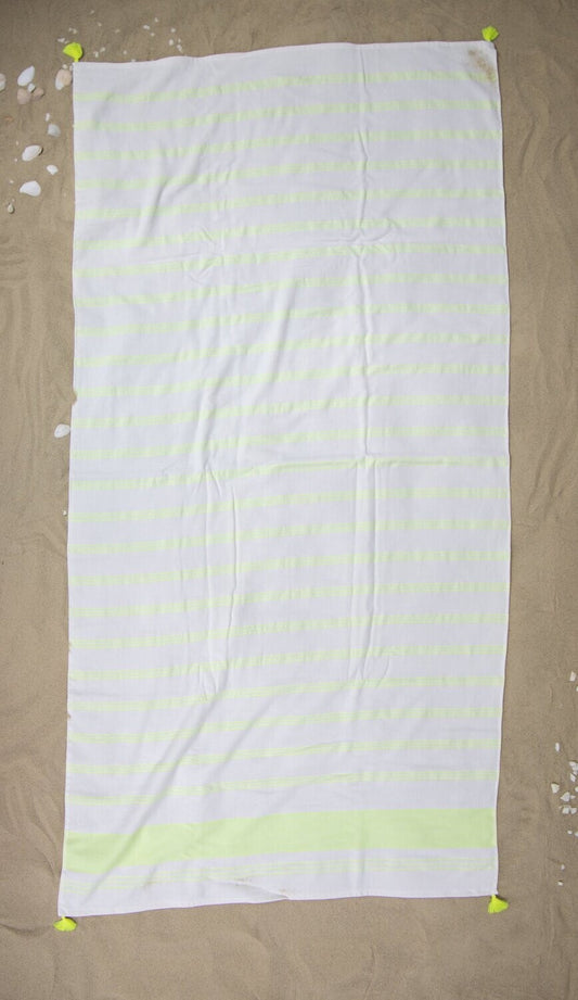 Strandtuch | Kiro Gelb | 80x180cm