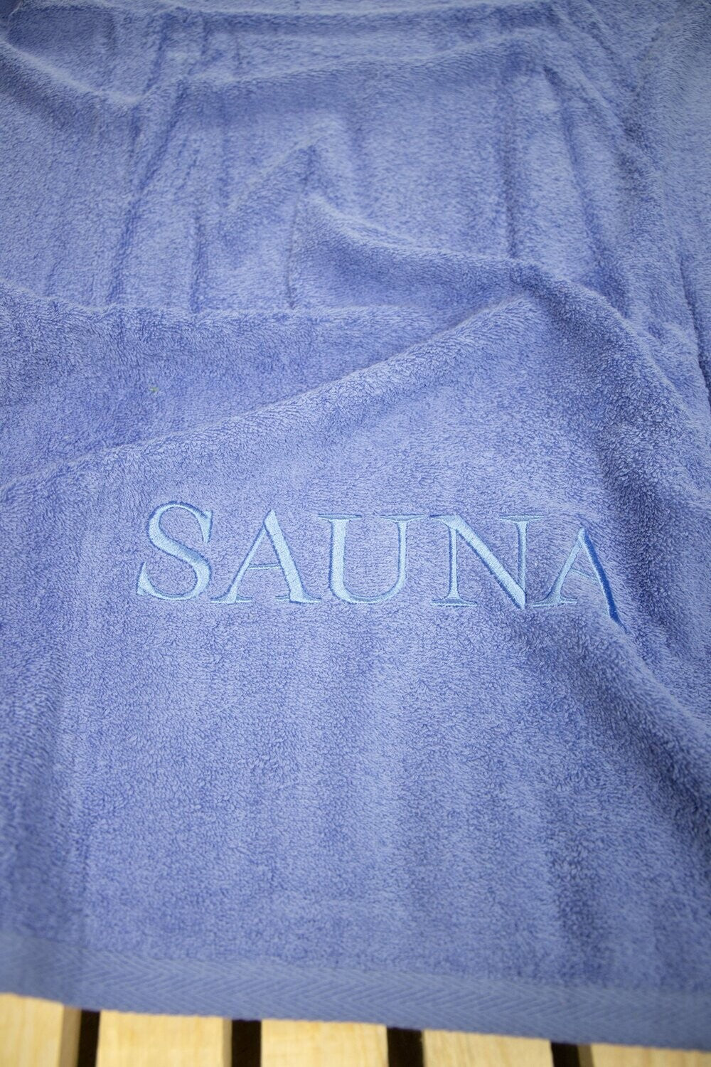 Saunatuch | p.k. BW 500 | Blau| 70x200cm