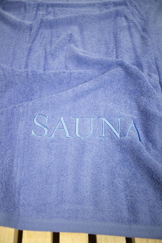 Saunatuch | p.k. BW 500 | Blau| 70x200cm