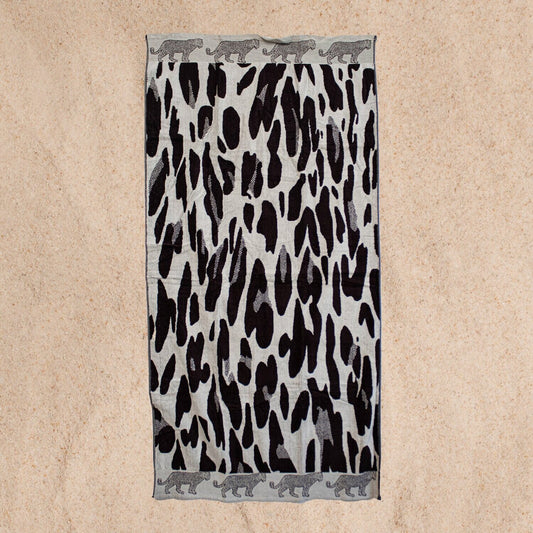 Strandtuch | Leopard Sand | 90x165cm