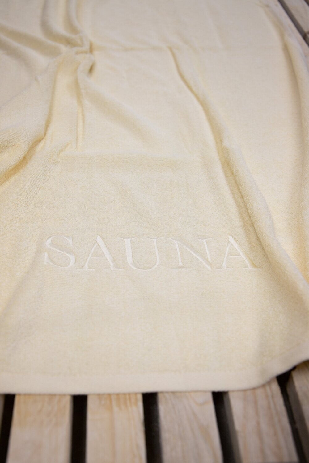 Saunatuch | p.k. BW 500 | Creme | 70x200cm