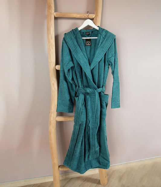 Bademantel | CARL COTTON | Lagune | unisex