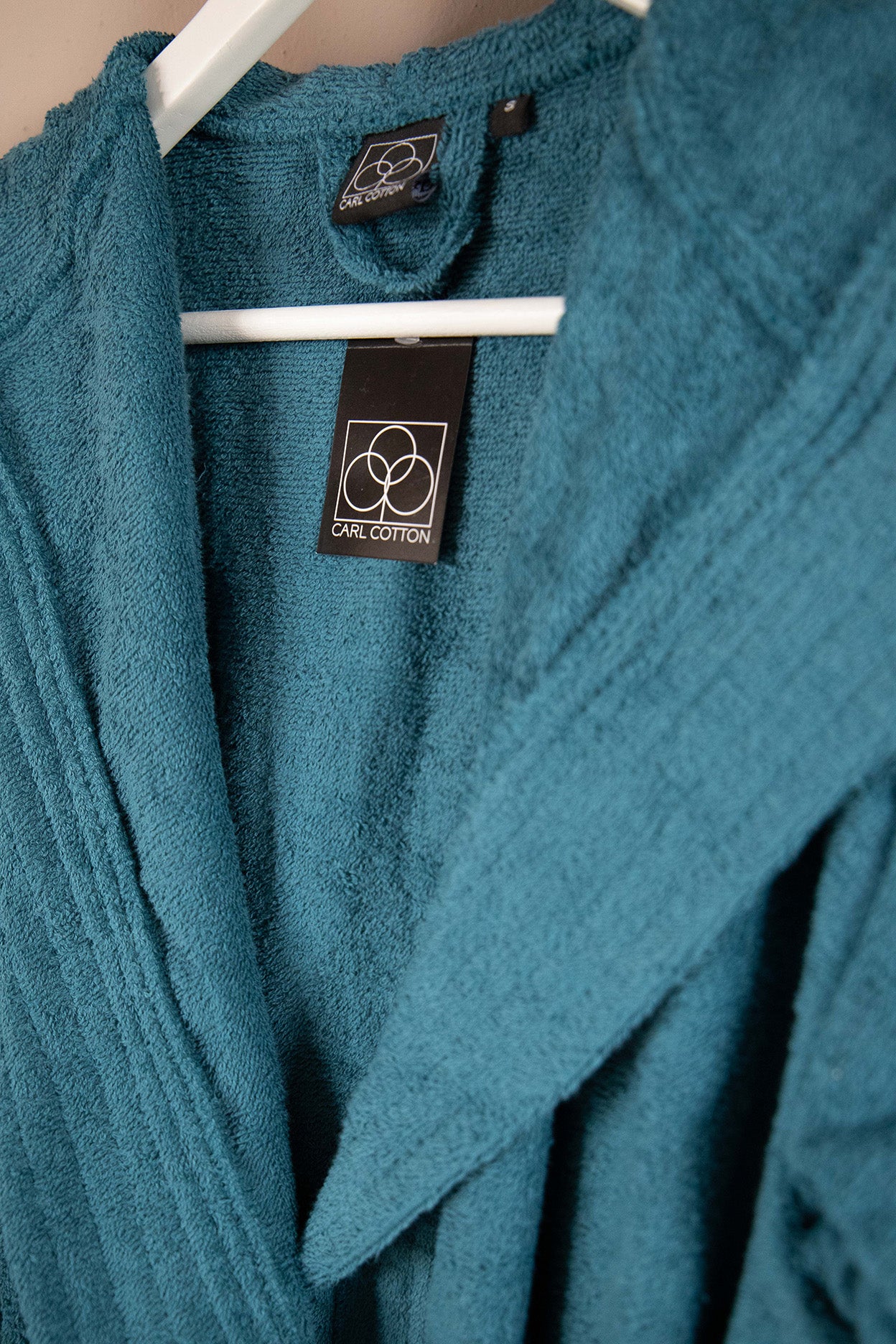 Bademantel | CARL COTTON | Petrol | unisex