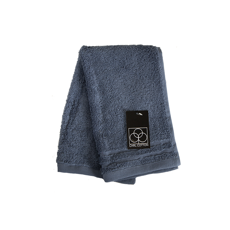 Handtuch CARL COTTON "Trend" Jeans/Grau-Blau