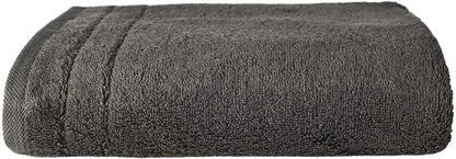 Duschtuch in der Groesse 70x140cm von VEGANHOME aus 100 Prozent Bio-Baumwolle. Farbe Grau.