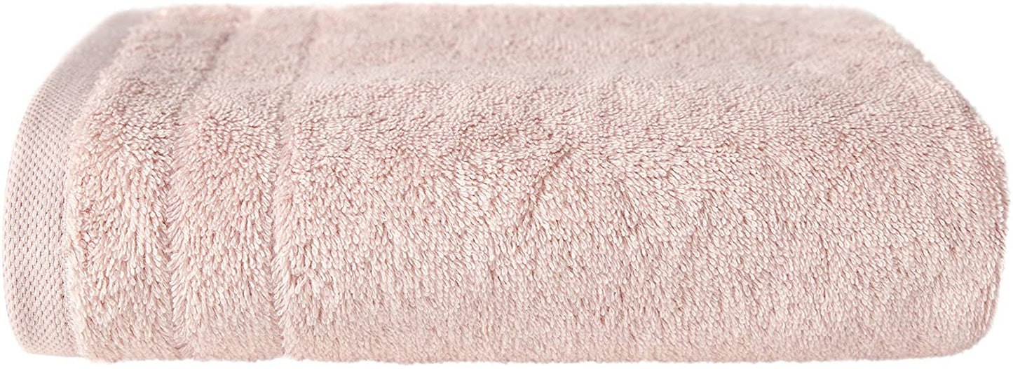 Duschtuch in der Groesse 70x140cm von VEGANHOME aus 100 Prozent Bio-Baumwolle. Farbe Beige.